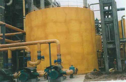 聚脲喷涂机储罐罐体做防腐施工案例